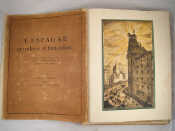 Appraisal: A folio cased volume of facsimile colour reproductions L'Espagne grandiose