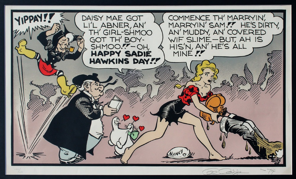 Appraisal: CAPP Al American - Sadie Hawkins Day sight size ''