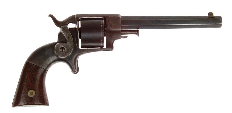 Appraisal: ALLEN WHEELOCK ND TYPE SIDE HAMMER REVOLVER Cal RF SN