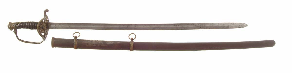 Appraisal: CONFEDERATE STAFF OFFICER S SWORD MADE BY KRAFT GOLDSCHMIDT KRAFT