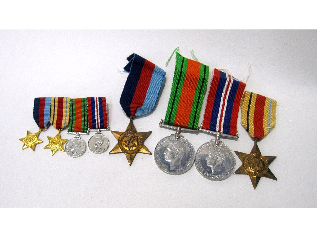 Appraisal: WWII Group - War and Defence medals African star and