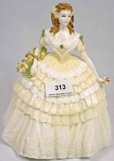 Appraisal: Coalport Figure Lily from the Four Flowers Collection Limited edition