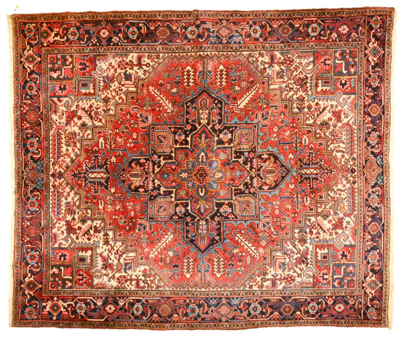 Appraisal: Persian Herez rug approx x Iran circa Condition Should be