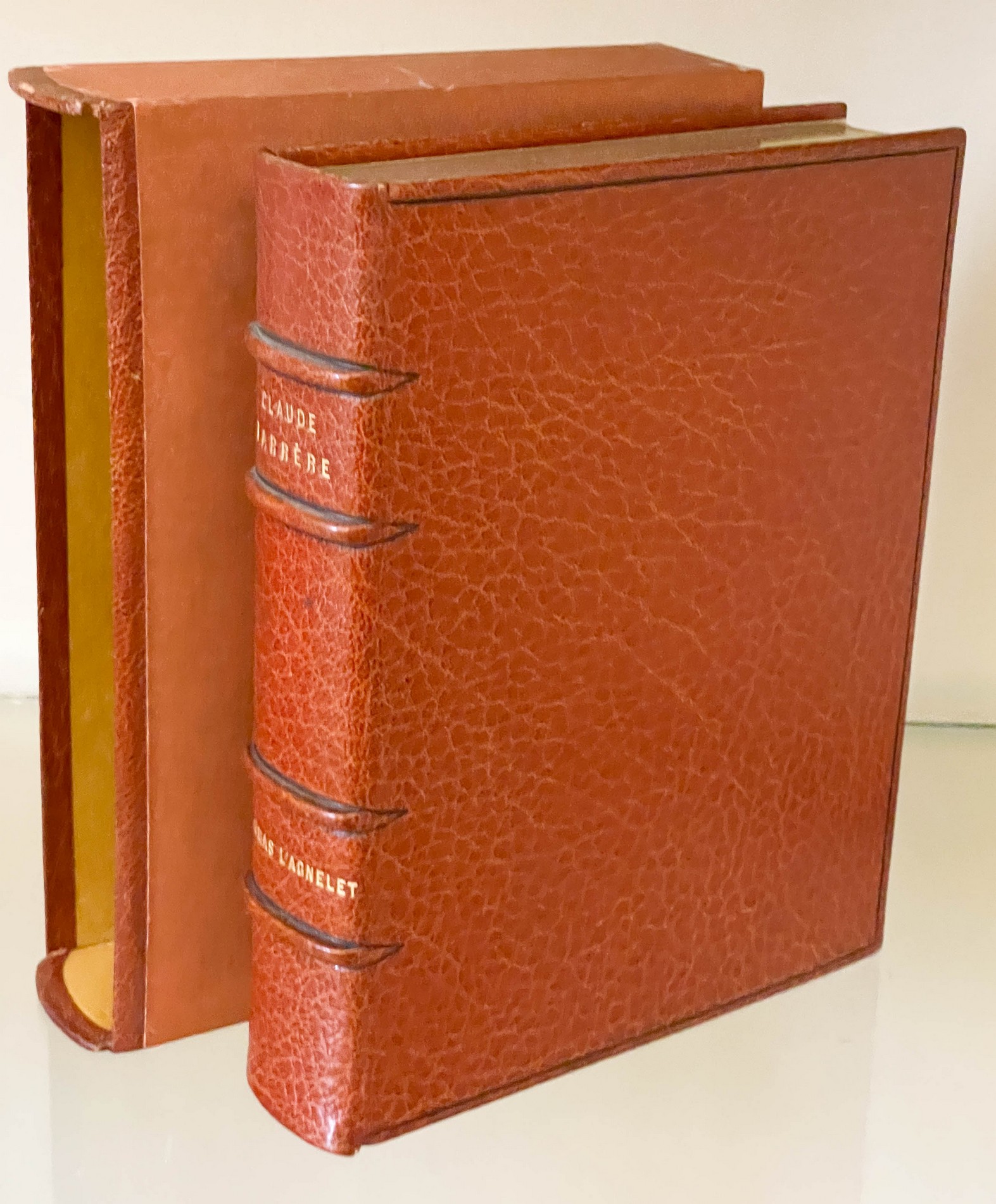 Appraisal: A finely bound copy in full leather and slipcase of