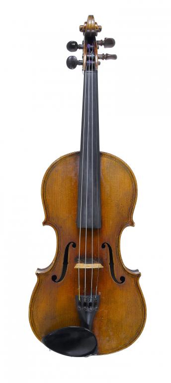 Appraisal: A VIOLIN labelled Caspar da Salo in Brescia length of