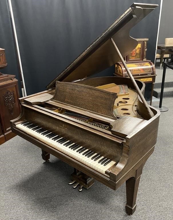 Appraisal: Antique grand piano by Steinway Sons Circa An American icon