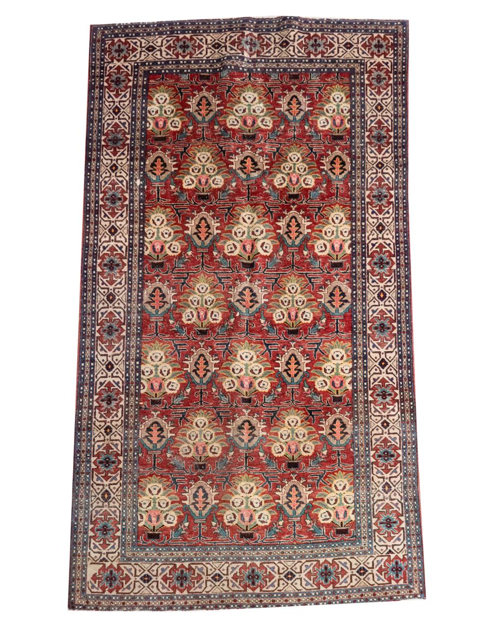 Appraisal: PERSIAN-STYLE RUGwool ' x ' Condition