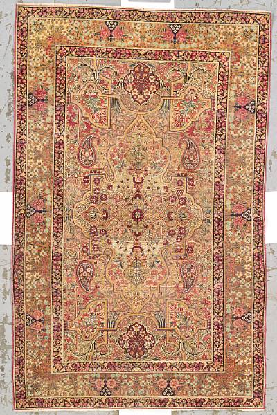 Appraisal: A Lavar Kerman rug South Central Persia late th century