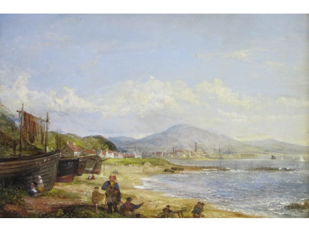 Appraisal: ALEXANDER LEGGETT c - METHIL FROM BUCKHAVEN Oil on board