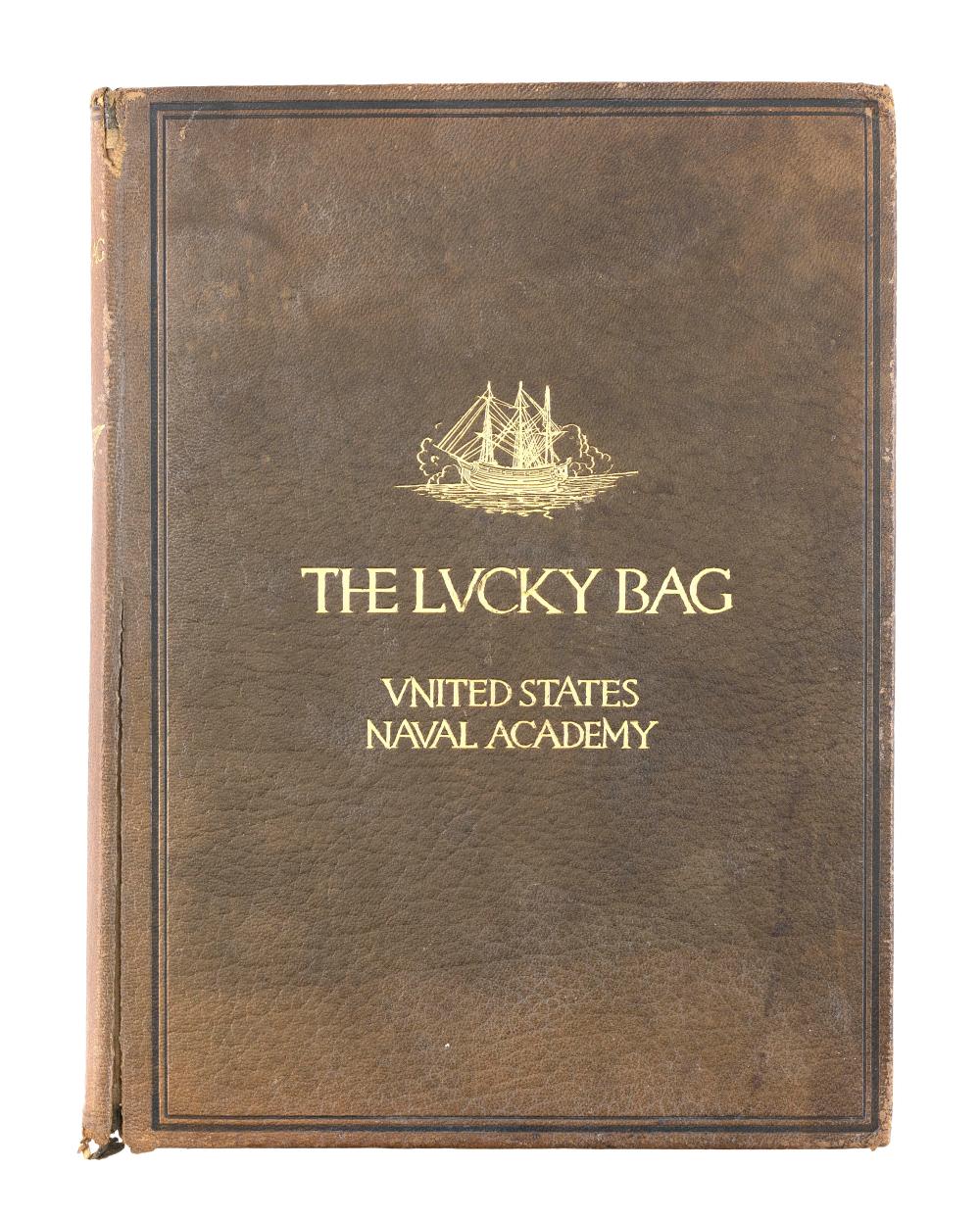 Appraisal: UNITED STATES NAVAL ACADEMY YEARBOOK CIRCA UNITED STATES NAVAL ACADEMY