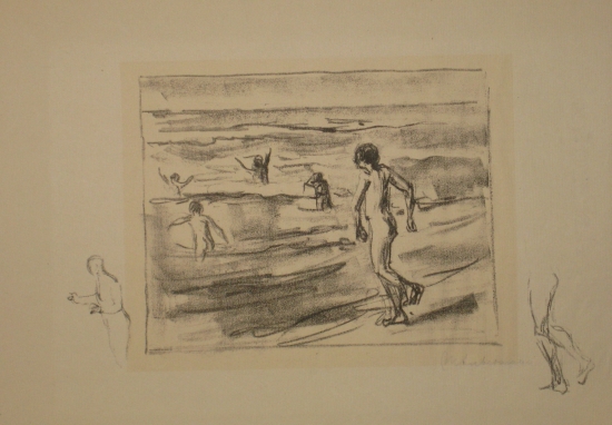 Appraisal: MAX LIEBERMANN Group of prints J ger mit Hunden drypoint