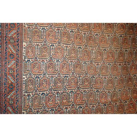 Appraisal: Afshar Rug Estimate -