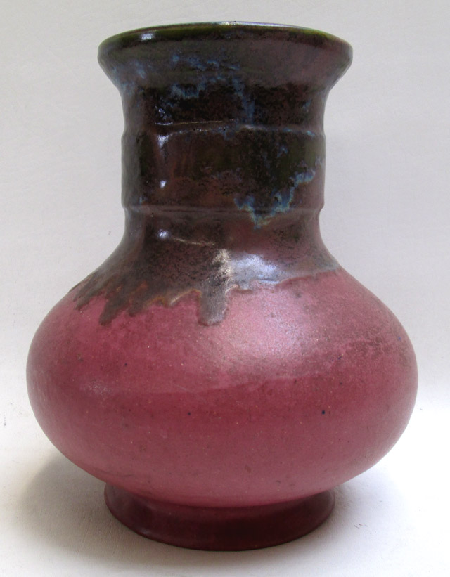 Appraisal: FULPER ART POTTERY VASE - with matte glaze of mottled