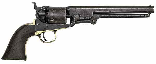 Appraisal: Colt Model Navy Revolver cal octagonal barrel with New York