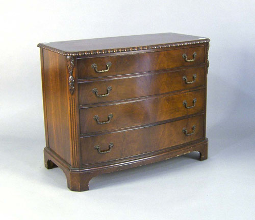 Appraisal: Drexel mahogany chest of drawers h w