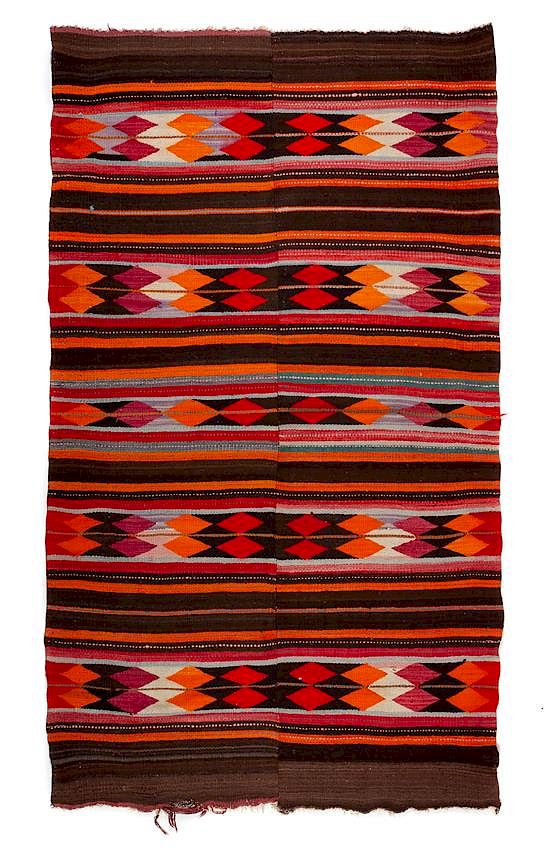 Appraisal: Rio Grande Blanket x inches Rio Grande Blanket having alternating