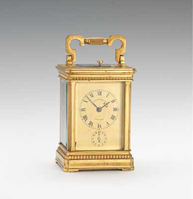 Appraisal: French Carriage Clock French Carriage Clock made for T Kirkpatrick