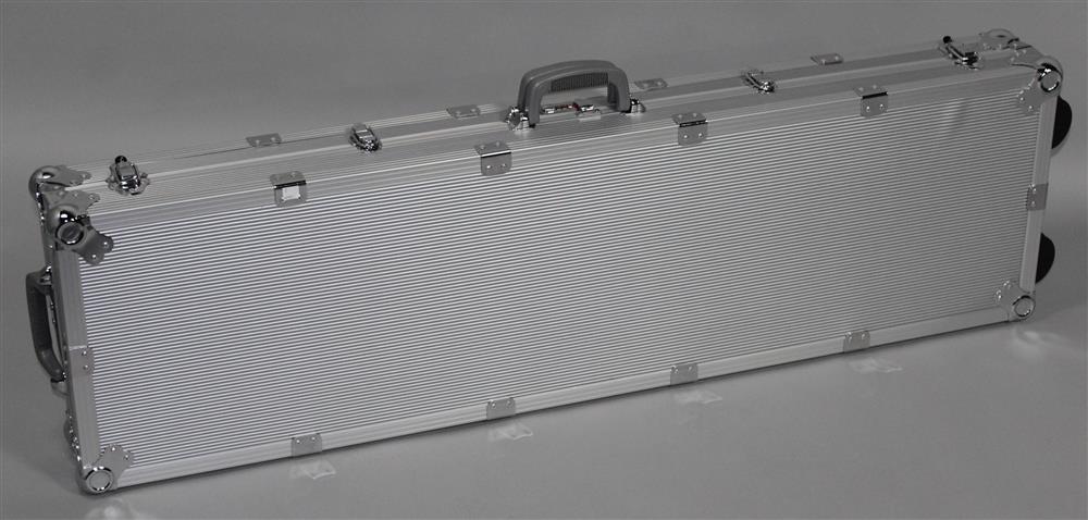 Appraisal: CZECH CESKA ZBROJOVKA ALUMINUM AND STAINLESS STEEL RIFLE CASE never