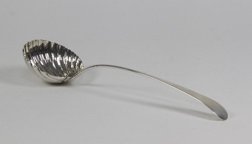 Appraisal: A George III silver ladle Thomas William Chawner London with