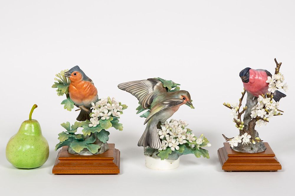 Appraisal: Dorothy Doughty for Royal Worcester Bird Figures Dorothy Doughty Italian