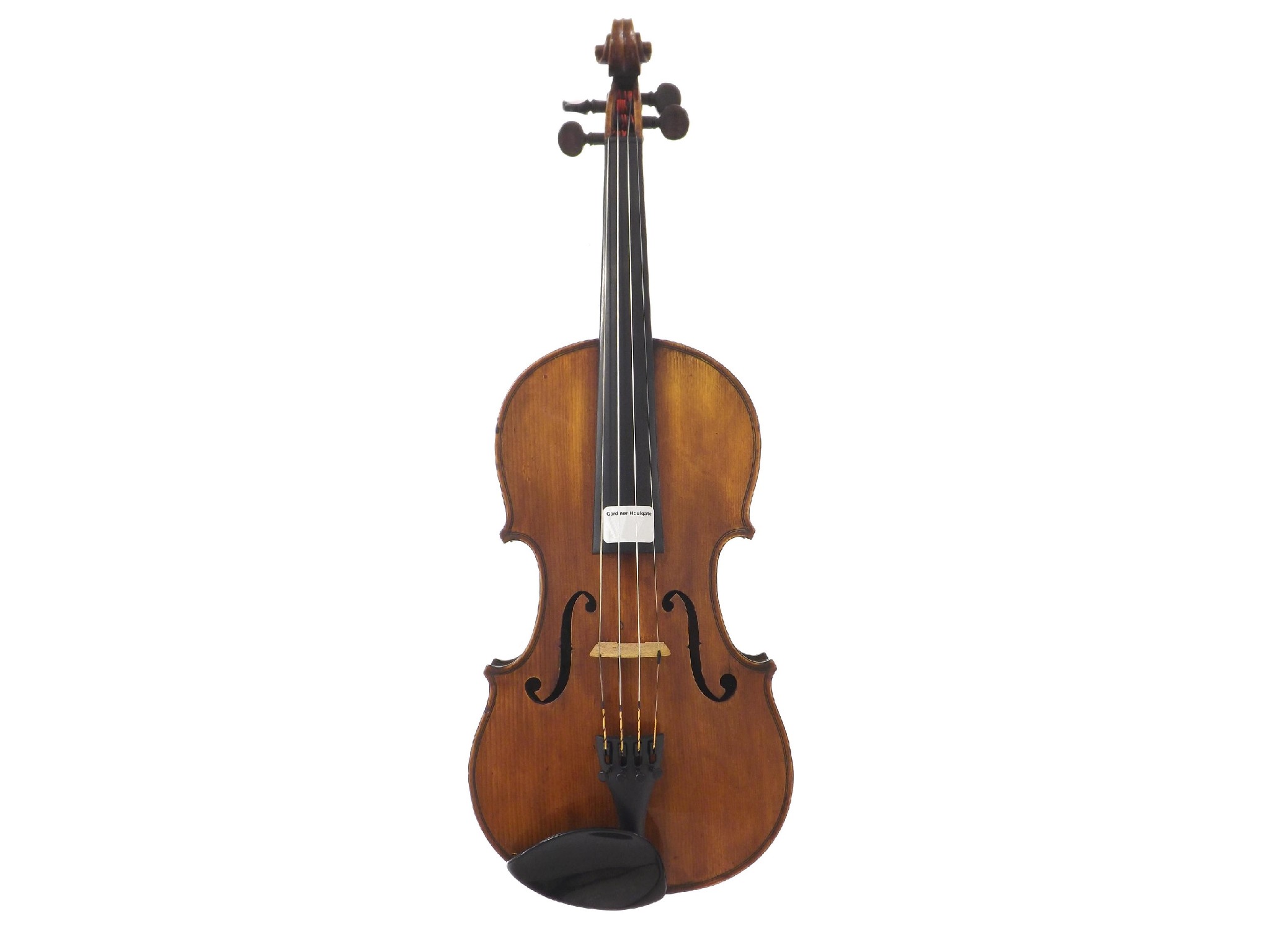 Appraisal: German violin circa cm