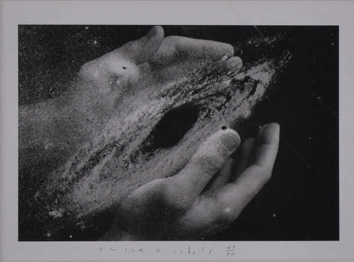 Appraisal: DUANE MICHALS b UNTITLED Gelatin silver print x in sight