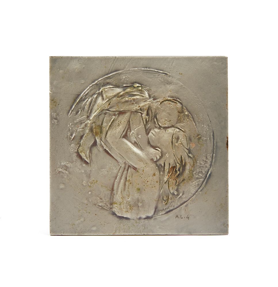 Appraisal: Bronze Bas Relief Tile Giacomo Manzu - Giacomo Manzu -