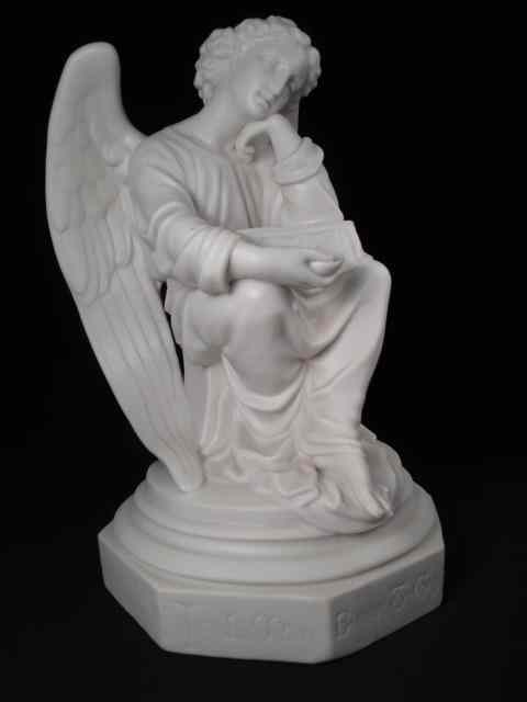 Appraisal: Parian porcelain figure of an Arch Angel Good condition no