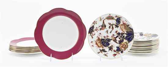 Appraisal: A Set of Coalport Salad Plates each of circular form