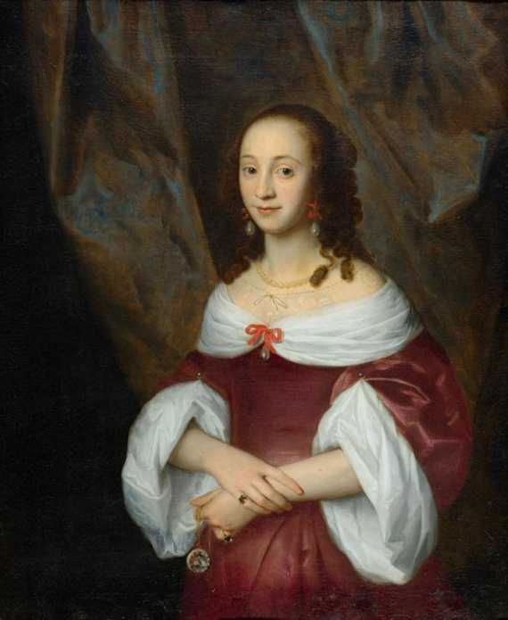 Appraisal: JANSSENS VAN CEULEN CORNELIS London before - Utrecht Portrait of