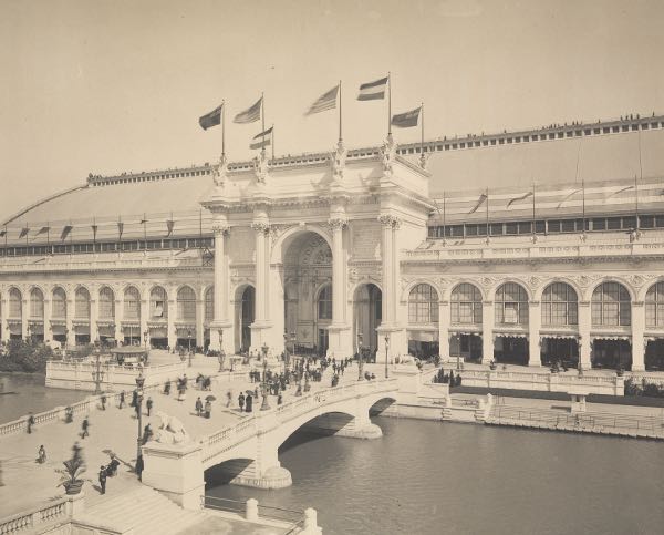 Appraisal: CHARLES DUDLEY ARNOLD AMERICAN - x World's Columbian Exposition Chicago