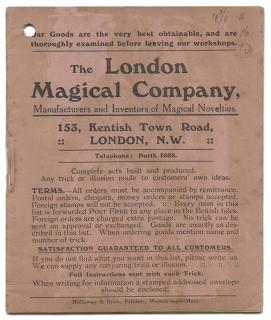 Appraisal: The London Magical Company London ca s Pink printed wrappers