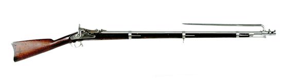 Appraisal: U S Civil War Springfield Model rimfire breechloading rifle with