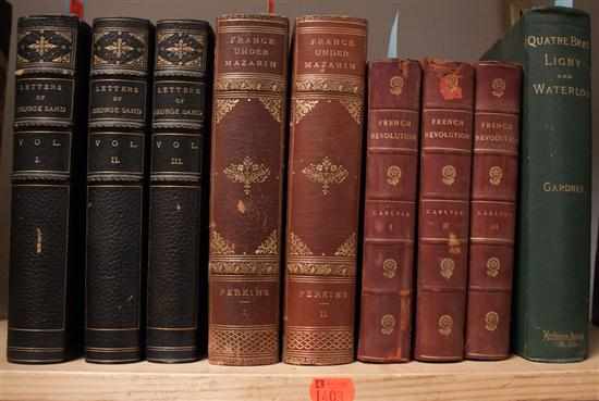 Appraisal: France Four titles including history and literature of the th