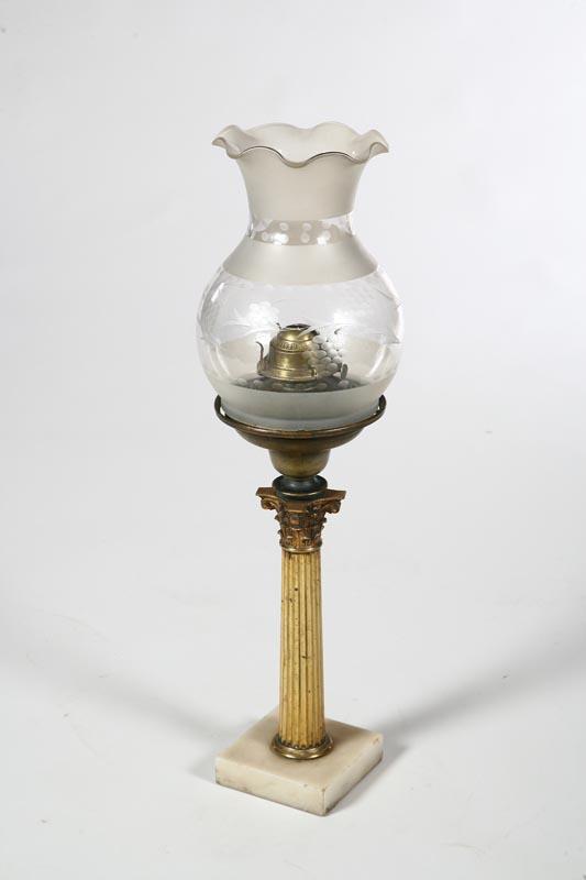 Appraisal: ASTRAL LAMP Labeled for Cornelius Co Philad Patent April st