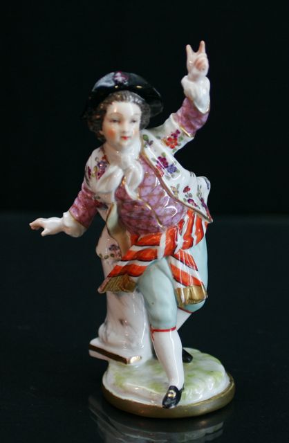 Appraisal: A late th century Dresden figure