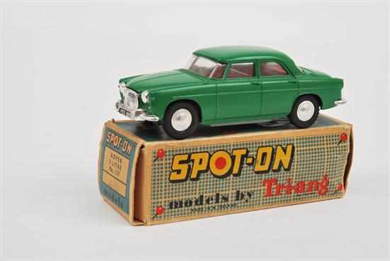 Appraisal: SPOT-ON ROVER LITRE NO DARK GREEN WITH RED INTERIOR AND