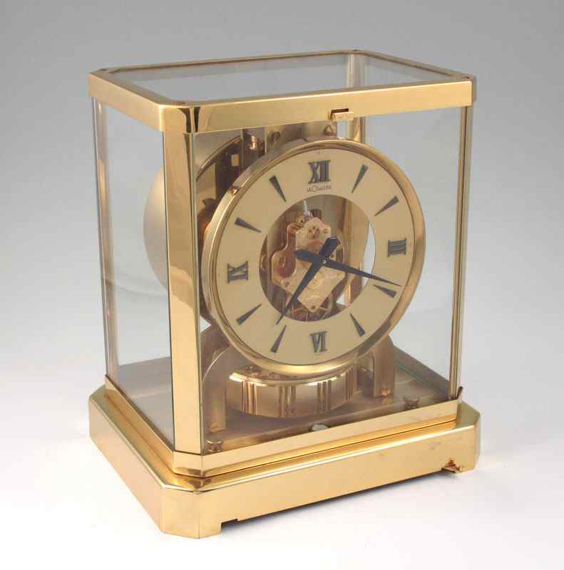 Appraisal: 'S LECOULTRE ATMOS CLOCK Circa early 's serial number brass