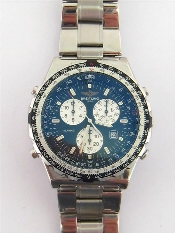 Appraisal: Breitling Jupiter Pilot a gentleman's stainless steel quartz chronograph pilot's