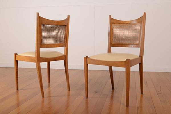 Appraisal: attributed to JOHN DUFFECYA SET OF SIX DINING CHAIRS c