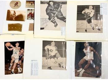 Appraisal: Grouping of autographs most on cut-out pamphlets or on photographs