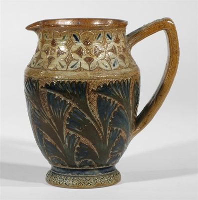 Appraisal: An early Martin Brothers stoneware jug by Robert Wallace Martin