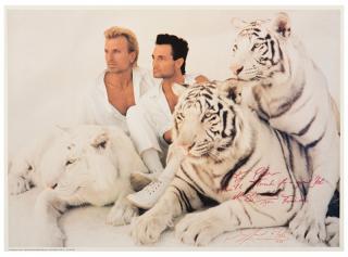 Appraisal: Siegfried Roy Siegfried Roy and White Tigers Komar West Germany