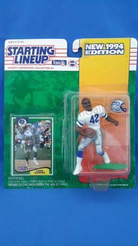 Appraisal: Starting Lineup Chris Warren Action Figure Seattle Seahawks - Sealed