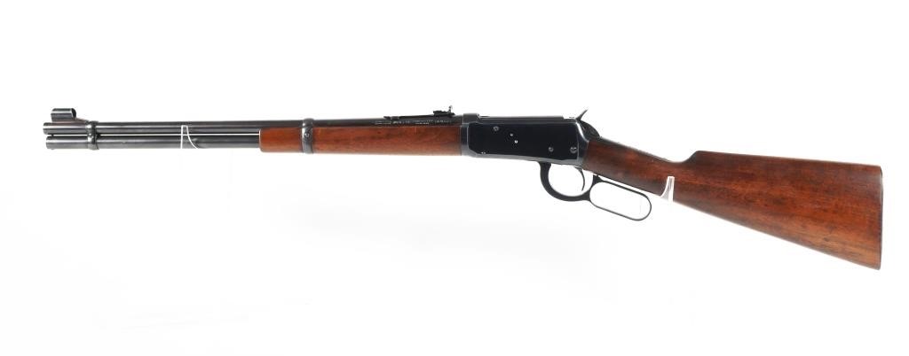 Appraisal: Winchester model lever action rifle in WCF cal Serial circa