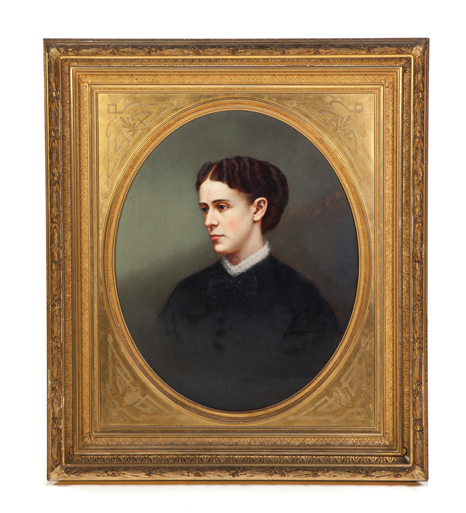 Appraisal: PORTRAIT OF ELIZA POLLAY TOWN BY JOHN HENRY WITT -