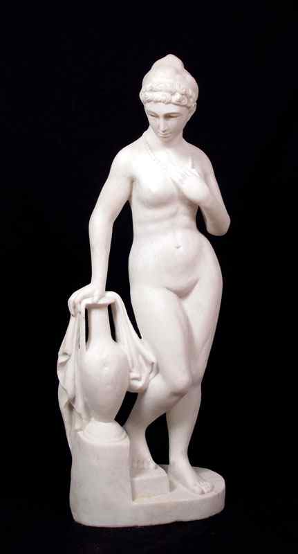 Appraisal: LARGE ITALIAN MARBLE STANDING NUDE SCULPTURE '' tall x '