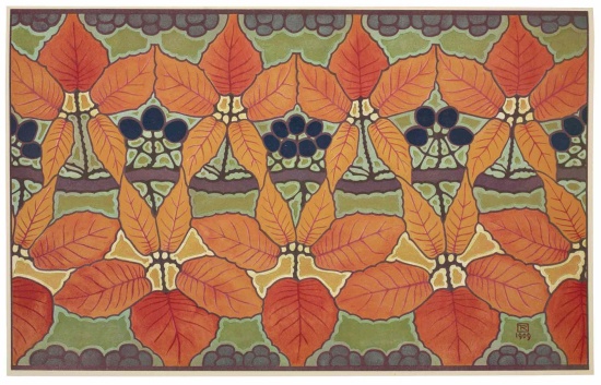 Appraisal: TYPE BY GRASSET ROBERT PHILIPPE Feuilles d'Automne tipped-in color plates