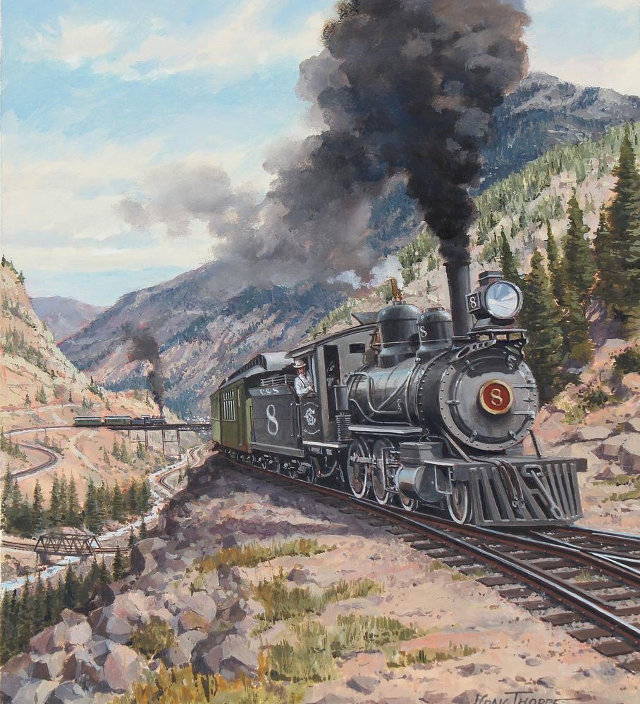 Appraisal: J Craig Thorpe B Colorado Locomotive J Craig Thorpe American