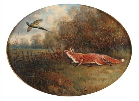 Appraisal: ATTRIBUTED TO JOHN ARNOLD WHEELER English - THE FOX AND